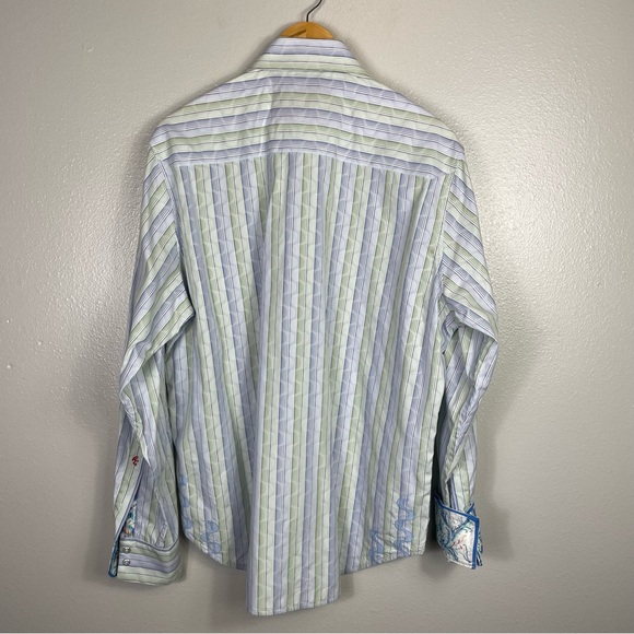 Robert Graham Flip Cuff Long Sleeve Button Shirt - Picture 2 of 11